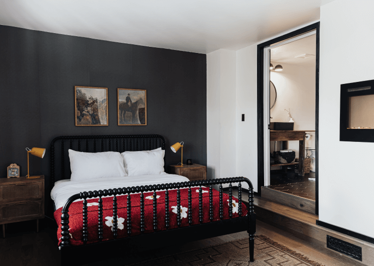 First Bedroom bear chalet